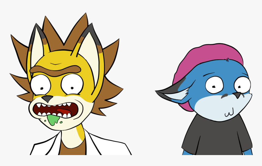 Furry Rick And Morty, HD Png Download, Free Download