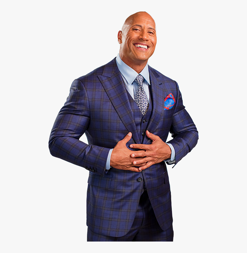 Dwayne Johnson - Rock Dwayne Johnson In Suit, HD Png Download, Free Download