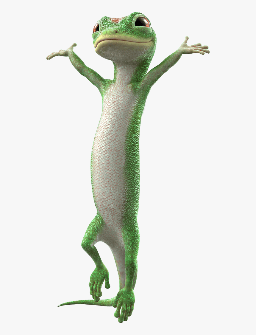 Hd Geico Lizard Png - Geico Gecko Hands Up, Transparent Png, Free Download