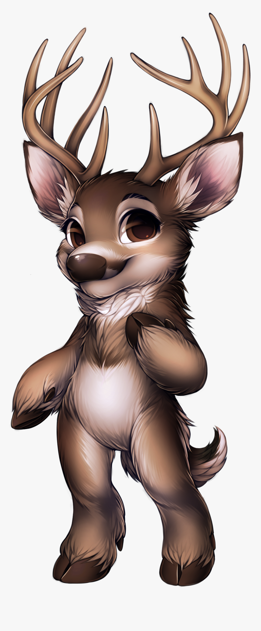 66 11 White Tailed - Furvilla Base Jackalope, HD Png Download, Free Download