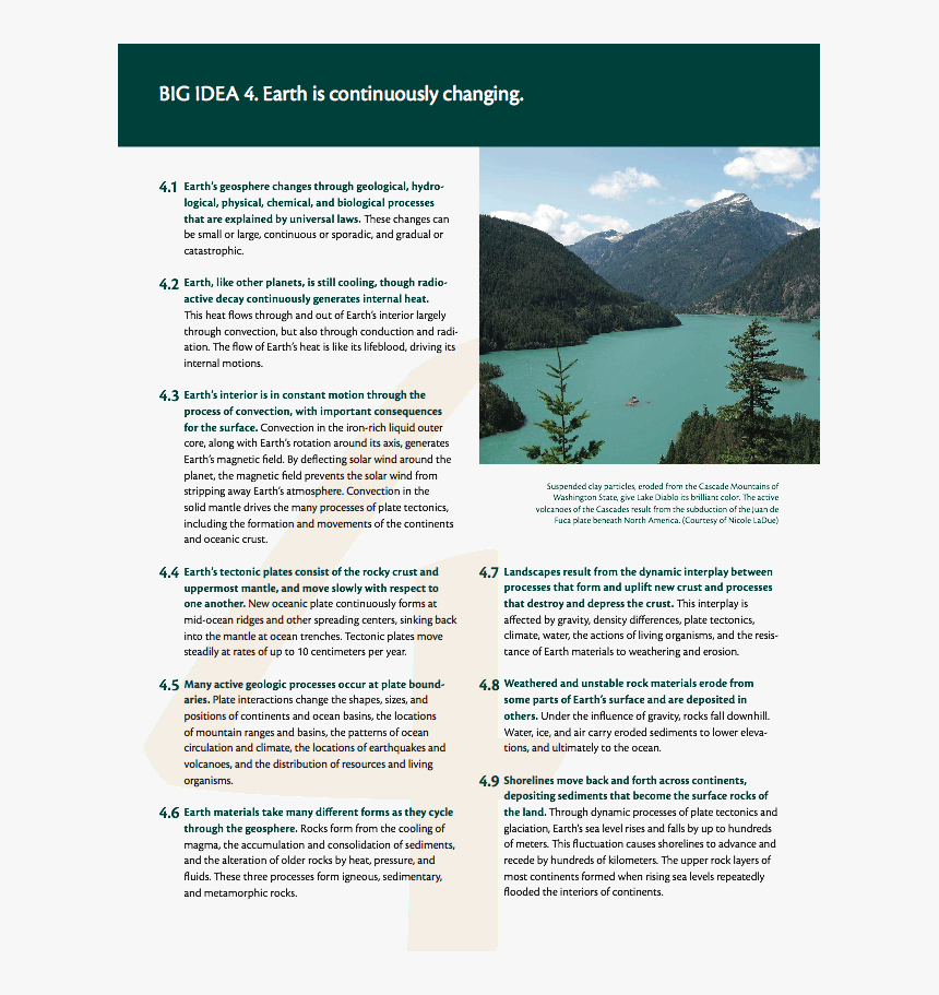 The Atlantic Ocean Is Stable - Diablo Lake, HD Png Download, Free Download