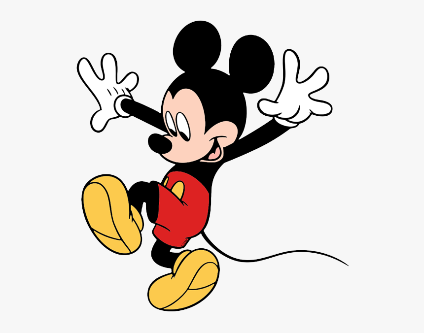 Transparent People Looking Png - Mickey Mouse Looking Down, Png Download, Free Download