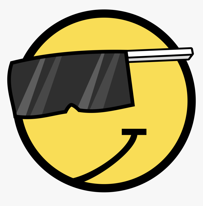 Cooler Smiley Clip Arts - Cooler Smiley Png, Transparent Png, Free Download