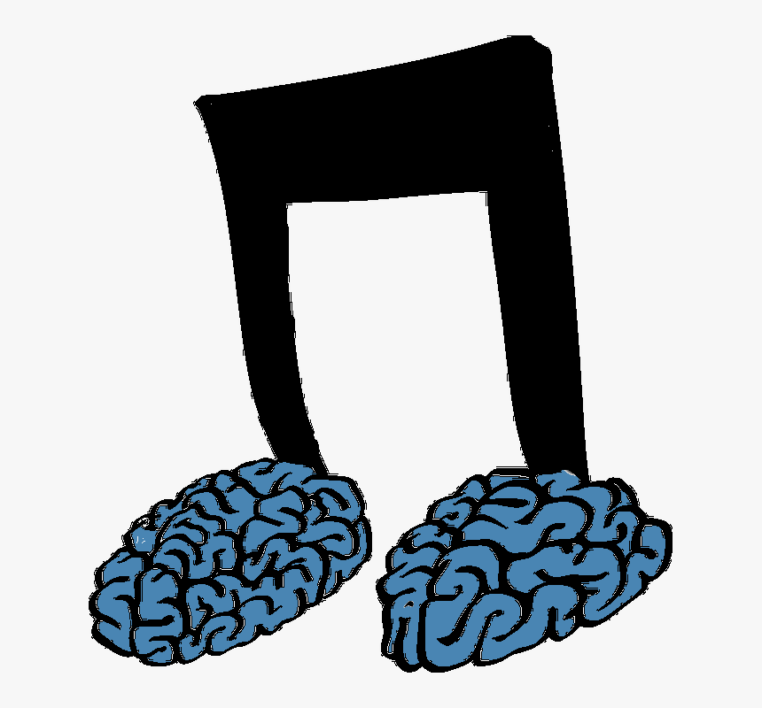 Brain Clipart Music - Music Brain Png, Transparent Png, Free Download