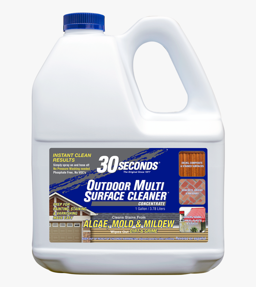 30 Seconds Outdoor Multi Surface Cleaner, HD Png Download, Free Download