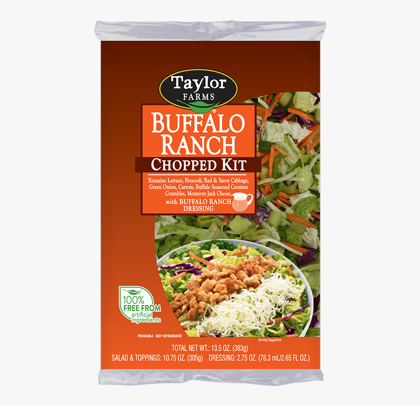 Taylor Farms Buffalo Ranch Chopped Salad Kit, HD Png Download, Free Download