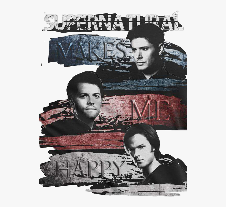 #spn #jared #jensen #misha #sam #dean #castiel - Supernatural Png, Transparent Png, Free Download