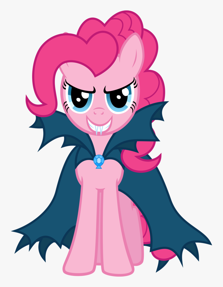 Vampire Clipart Clear Background - My Little Pony Pinkie Pie Vampire, HD Png Download, Free Download