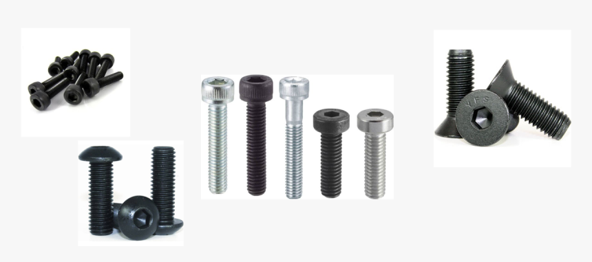 Socket Head Bolt Types, HD Png Download, Free Download