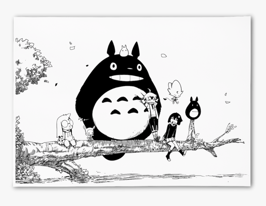 Totoro Manga, HD Png Download, Free Download