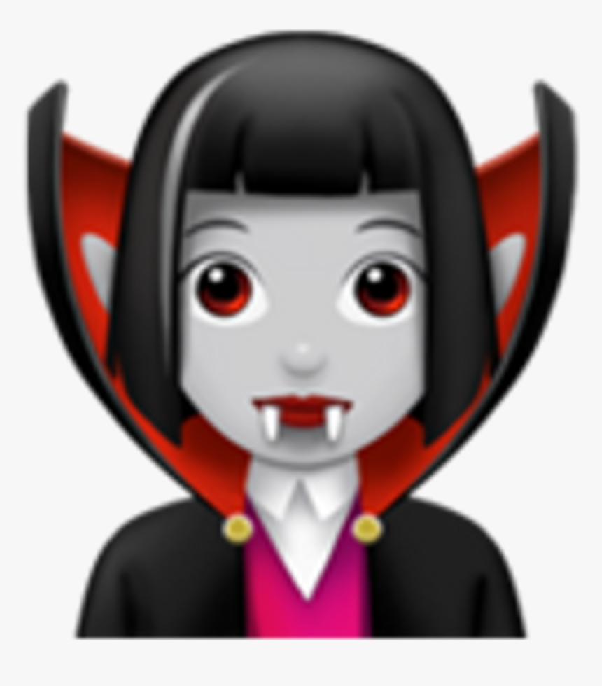 Transparent Vampire Cliparts - Vampire Emoji Png, Png Download, Free Download