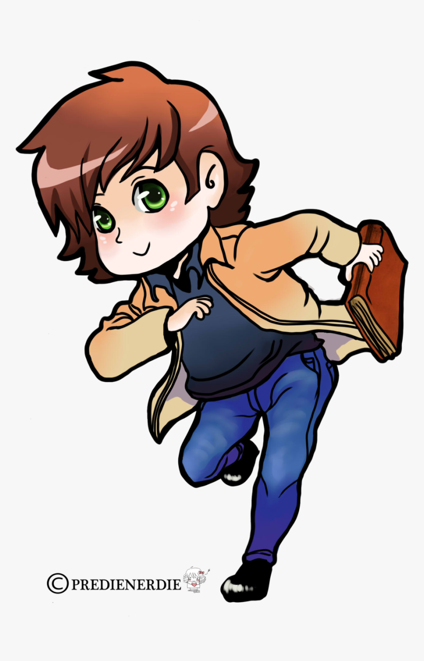 Supernatural Clip Episode - Dean Winchester Chibi Transparent, HD Png Download, Free Download