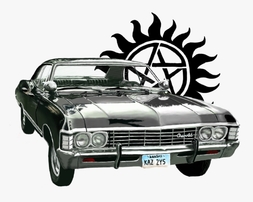 Impala Clipart Supernatural, HD Png Download, Free Download