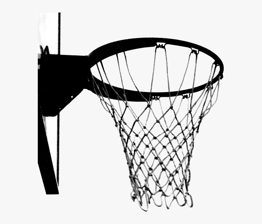 Banner Basket Ball Hoop Clip - Basketball Hoop Clipart Transparent, HD Png Download, Free Download