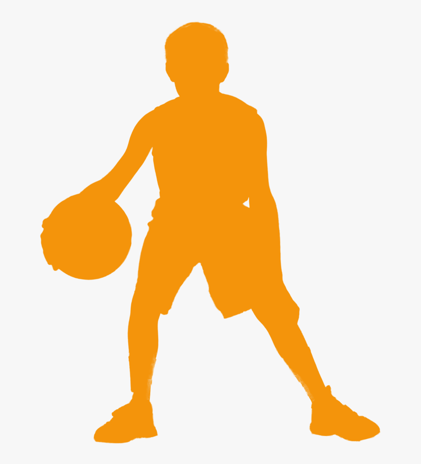 Youth Silhouette Basketball Png, Transparent Png, Free Download