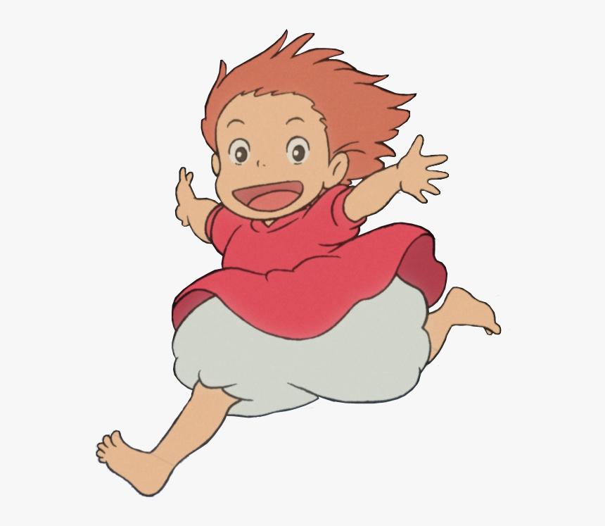 Of The Fireflys - Studio Ghibli Ponyo Transparent, HD Png Download, Free Download