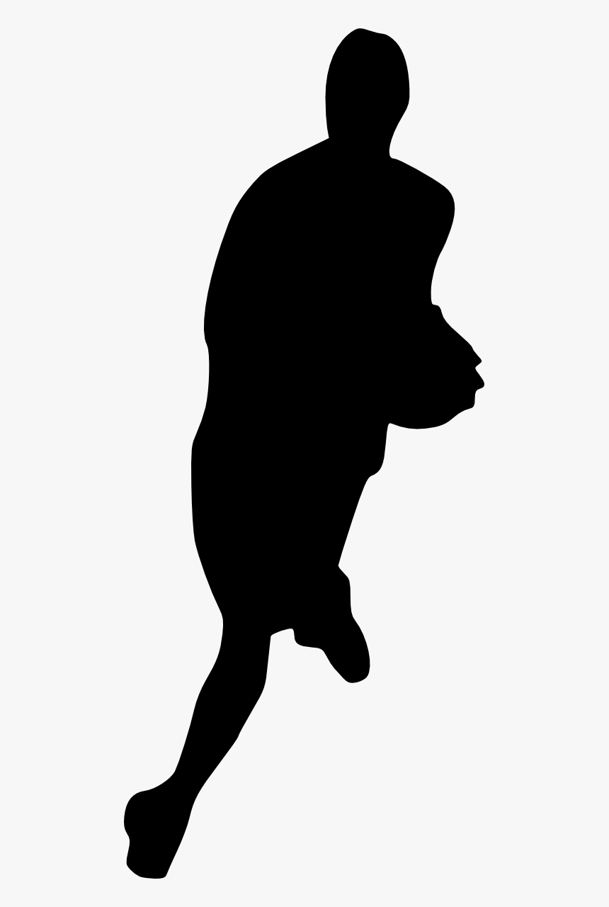 Basketball Player Silhouette Png, Transparent Png, Free Download