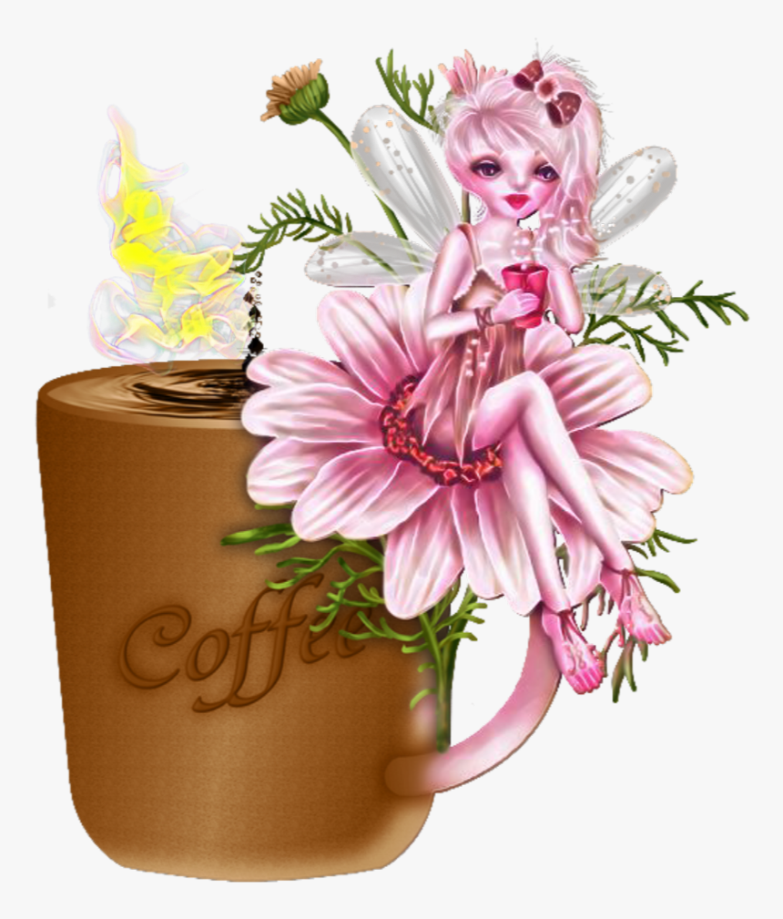 #coffee #steam #hotcoffee #sweet #food #angel - Dianthus, HD Png Download, Free Download