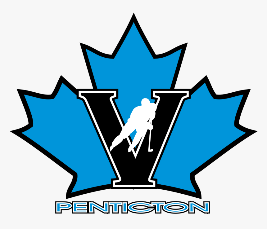 Transparent Smoke Trail Png - Penticton Vees Logo, Png Download, Free Download