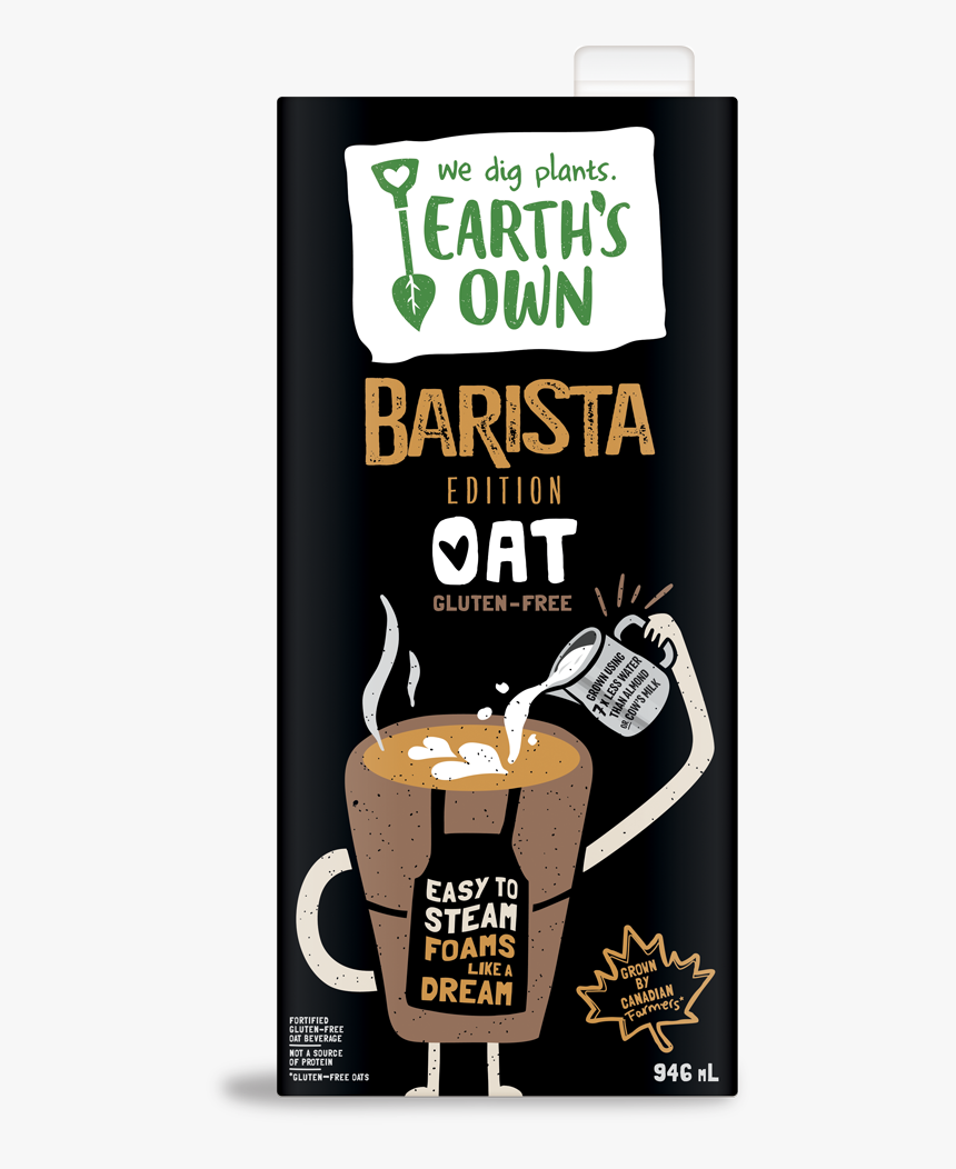 Oat Barista Edition Steams And Foams For Coffee Excellence - Oat Milk Barista Blend, HD Png Download, Free Download