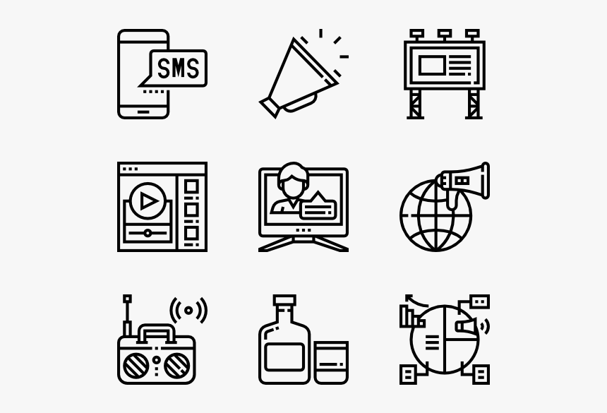 Advertising - Math Icons, HD Png Download, Free Download