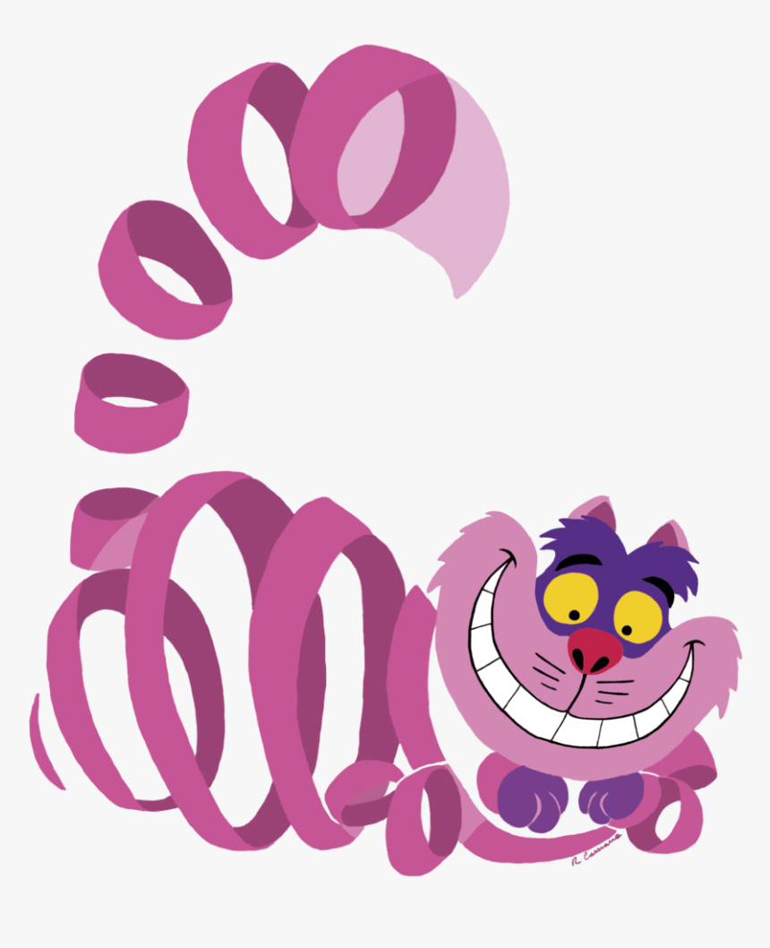 Cheshire Cat Png Hd - Alice In Wonderland Cheshire Cat Disappearing, Transparent Png, Free Download