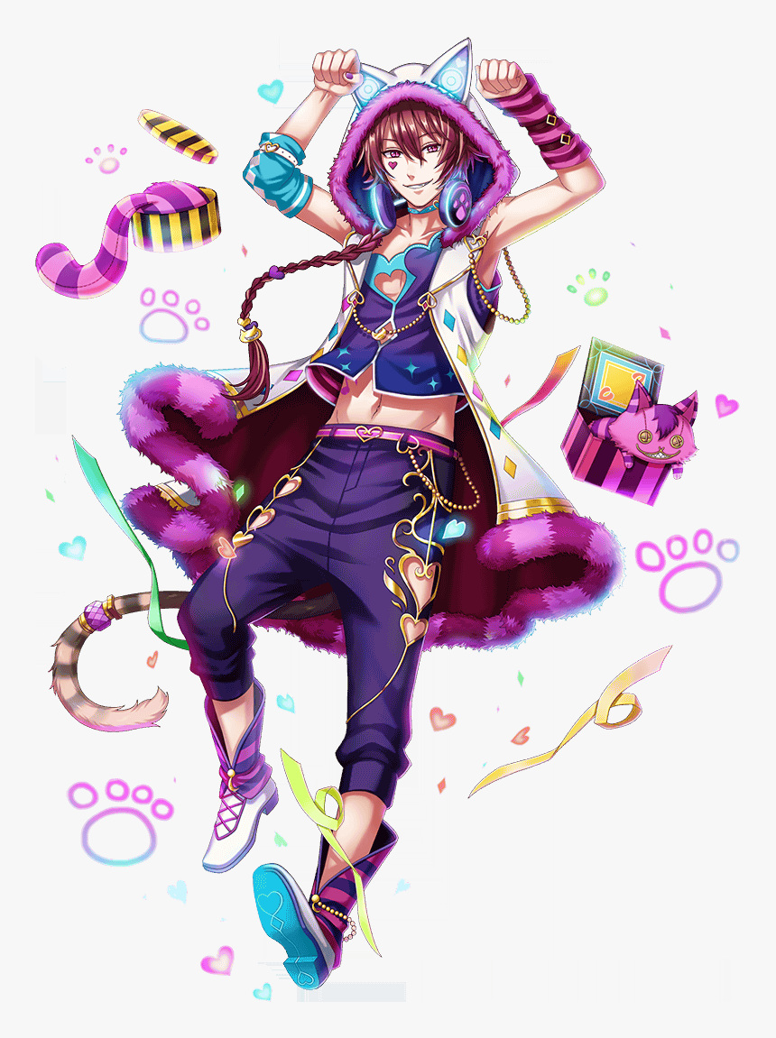 #cheshirecat #cheshire #cat #anime #animeboy #cute - Cheshire Cat Anime Boy, HD Png Download, Free Download