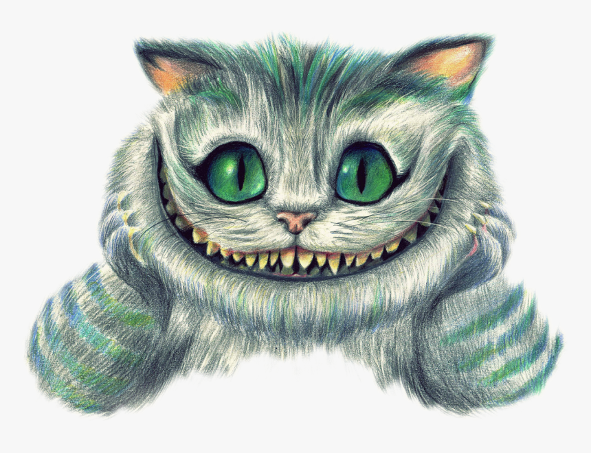 Mad Hatter Cheshire Cat , Png Download - Cat From Mad Hatter, Transparent Png, Free Download