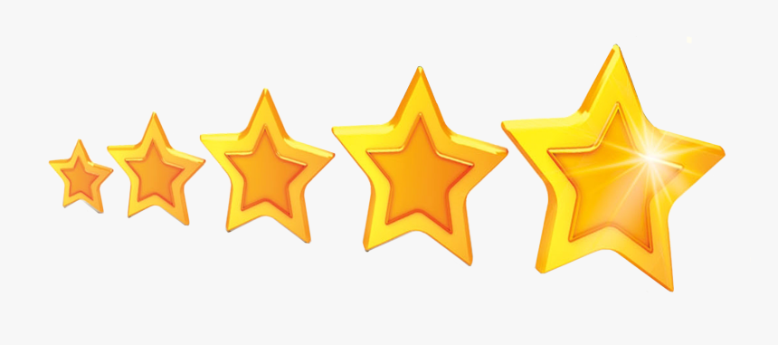 Transparent Yellow Stars Png - Five Stars, Png Download, Free Download