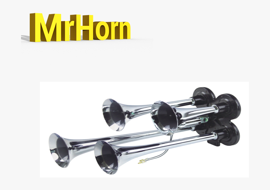 Powerful Sound Air Horn Train Horn 12v/24v - Trumpet, HD Png Download, Free Download