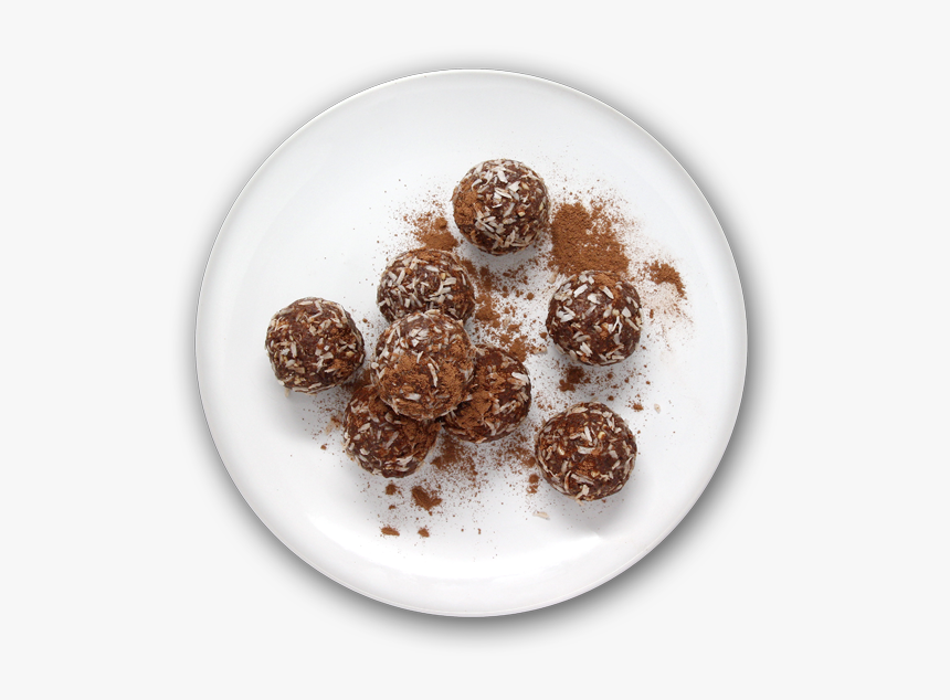 Coconut Cacao Energy Balls - Rum Ball, HD Png Download, Free Download