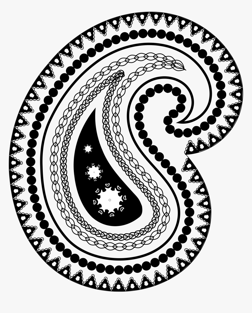 Transparent Patterns Paisley - Transparent Paisley Pattern Png, Png Download, Free Download