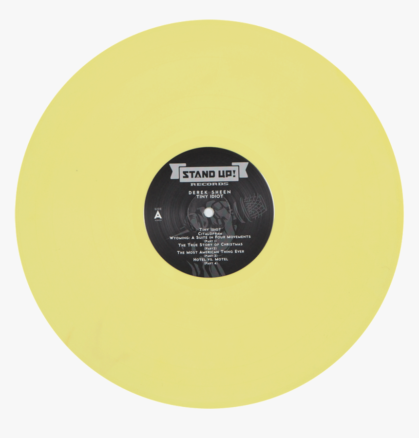 Tiny Idiot - Yellow Vinyl Record, HD Png Download, Free Download