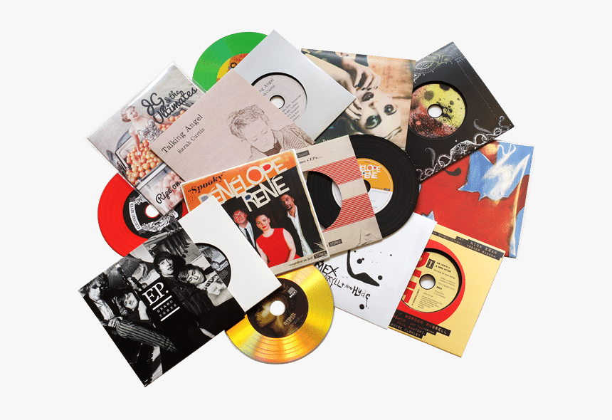 Record Vinyl Montage, HD Png Download, Free Download