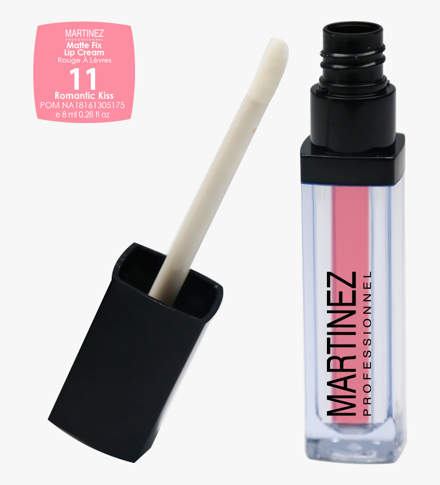 Martinez Artist Glam Matte Fix Lipstick Romantic Kiss - Martinez Lip Cream Review, HD Png Download, Free Download