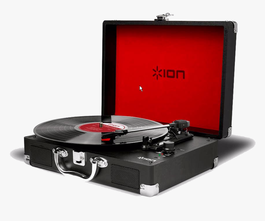 Ion Vinyl Motion Turntable - Ion Turntable Suitcase, HD Png Download, Free Download