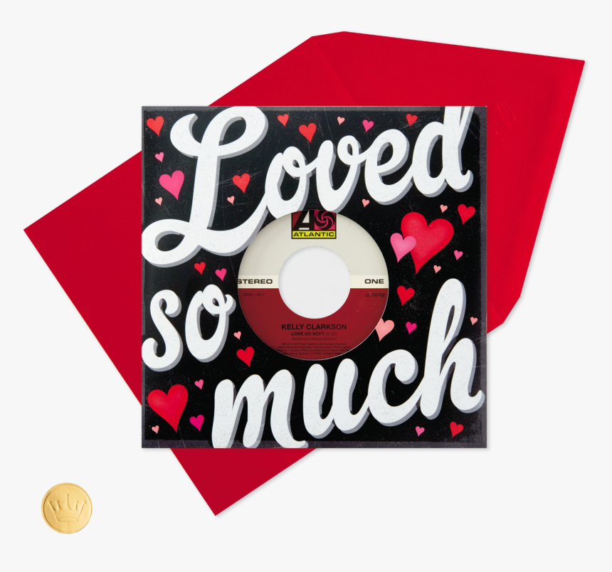 Vinyl Record Kelly Clarkson "love So Soft - Circle, HD Png Download, Free Download