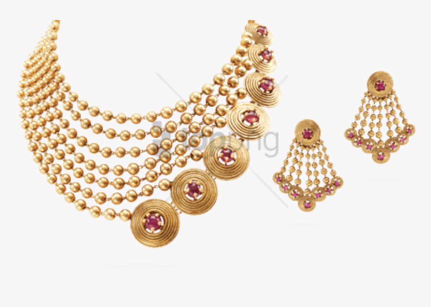 Jewelry Design Png - Modern Necklace Designs Gold, Transparent Png, Free Download