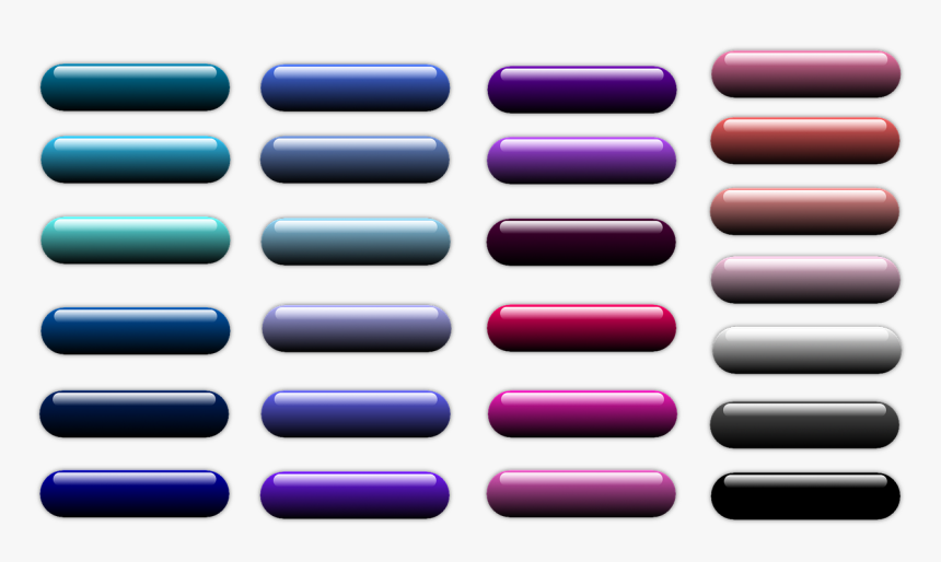 Web Buttons Png - Colorfulness, Transparent Png, Free Download