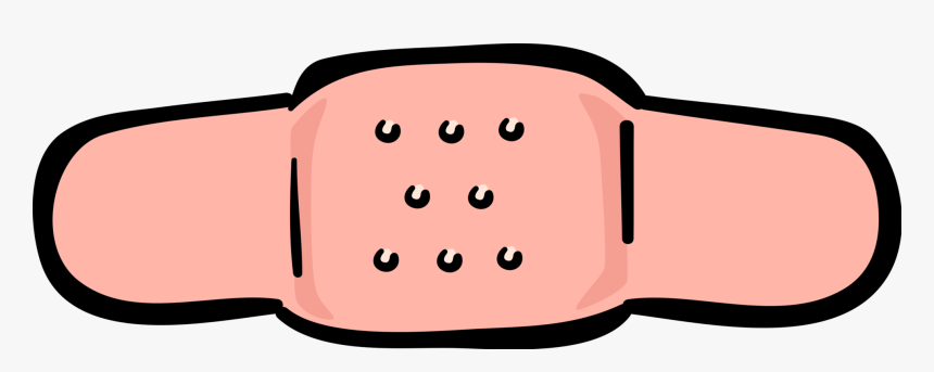 Transparent Bandaid Png - Bandage Illustration Png, Png Download, Free Download