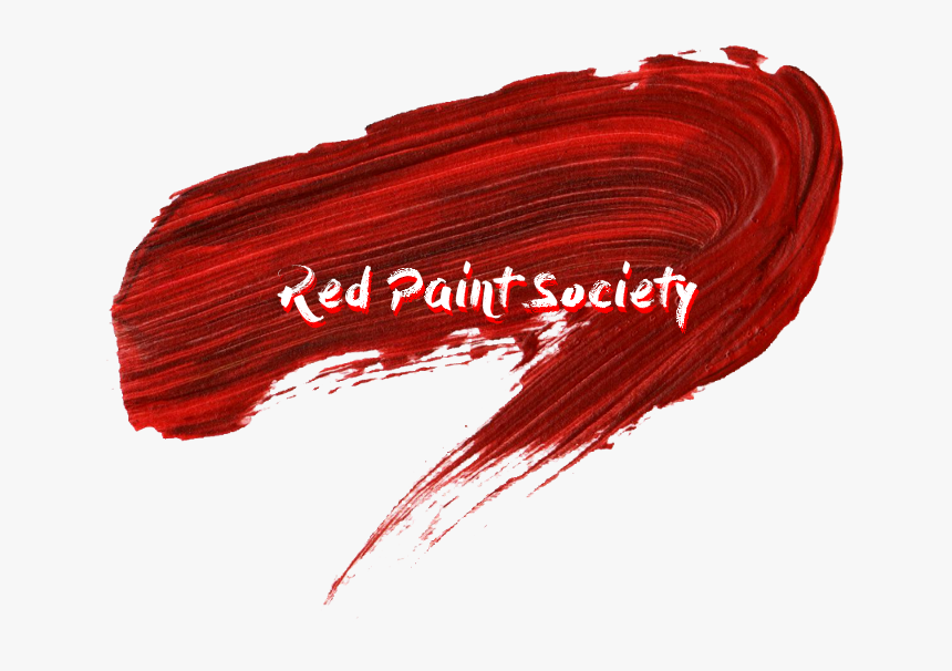 Red Paint Brush Strokes , Png Download - Red Paint Png, Transparent Png, Free Download