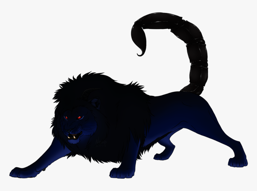 Manticore Lion Silhouette - Manticore Silhouette, HD Png Download, Free Download