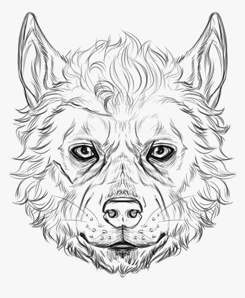 Transparent Wolf Head Clipart Black And White - Wolf, HD Png Download, Free Download