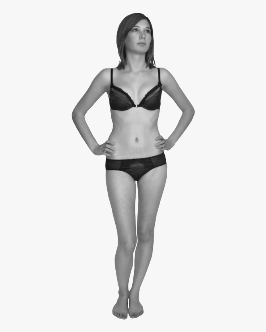 Girl In Underwear Png, Transparent Png, Free Download