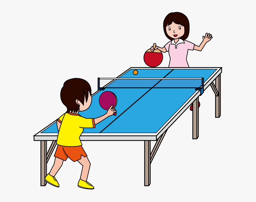 Children In The Park, Png V - Play Ping Pong Clipart, Transparent Png, Free Download