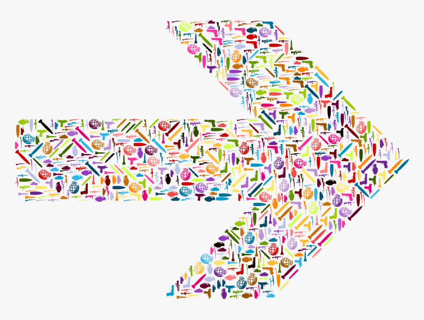 Big Image Png - Colorful Arrow Png, Transparent Png, Free Download