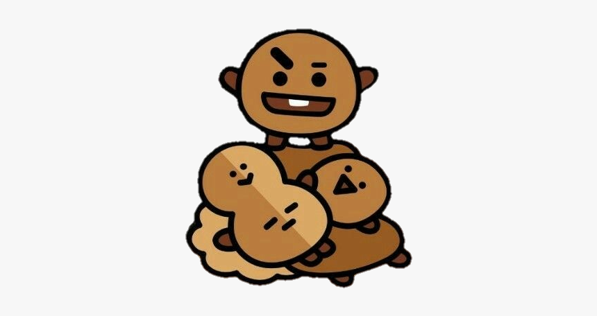 Bts, Bt21, And Shooky Image - Transparent Background Shooky Bt 21, HD Png Download, Free Download