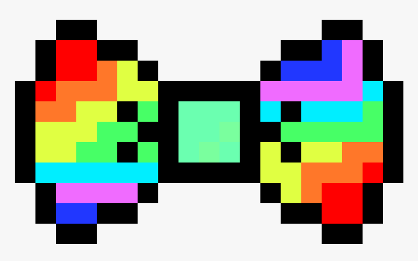 Bow Tie Pixel Art, HD Png Download, Free Download