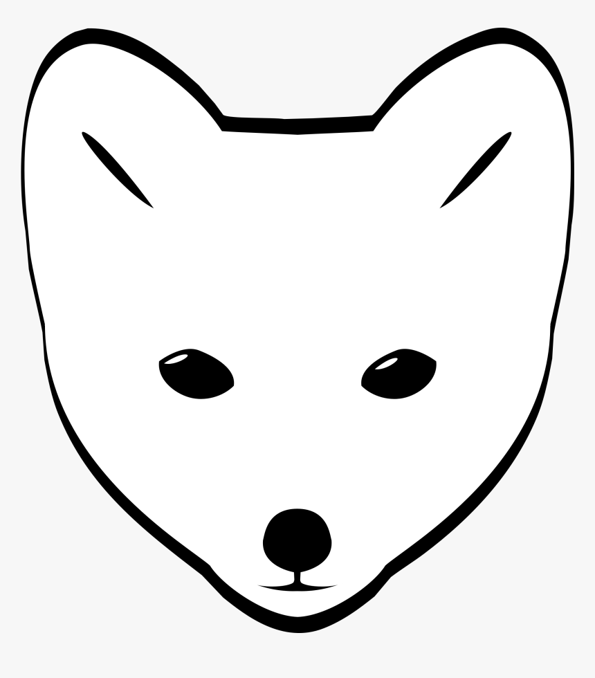 Face Clipart Fox - Easy To Draw Fox Face, HD Png Download, Free Download