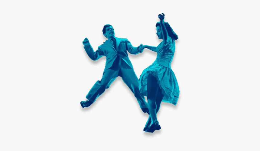 Vintage Swing Dancers - Dance Music Wallpaper Png, Transparent Png, Free Download